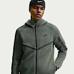 Chamarra Windrunner de tejido Fleece de cierre completo para hombre Nike Tech