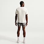 Playera de correr de manga corta Dri-FIT para hombre Nike Miler Flash