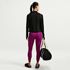 Nike Zenvy Women's High-Waisted 7/8 Leggings with No Front Seam