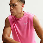 Camiseta sin mangas Dri-FIT con protección contra los rayos UV para hombre Nike Swim Hydroguard Essential