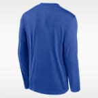 Playera de manga larga universitaria Nike Dri-FIT para hombre Kentucky Courtside
