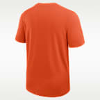 Playera universitaria Nike Dri-FIT para hombre Clemson Sideline Coach