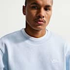 Sudadera de cuello redondo de tejido Fleece para hombre Nike Club