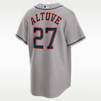 Jose Altuve Houston Astros Men's Nike MLB Replica Jersey