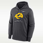 Los Angeles Rams Men's Nike Therma NFL Pullover Hoodie