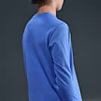 Playera de manga larga para niños grandes Nike Sportswear