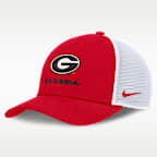 Georgia Sideline Rise Gameday Men's Nike College Trucker Adjustable Hat