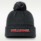 Gorro con dobladillo universitario Nike para hombre Georgia Peak