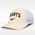 Gorra de rejilla Nike Dri-FIT de la MLB ajustable para hombre San Francisco Giants Rise