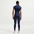 Leggings de cintura alta sin costura delantera de largo completo para mujer Nike Universa