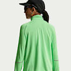 Μπλούζα Dri-FIT Nike Miler με φερμουάρ στο μισό μήκος για μεγάλα παιδιά