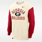 Georgia Primetime Mantra Max90 Men's Nike College Long-Sleeve T-Shirt