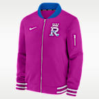 Kansas City Royals Authentic Collection City Connect Men's Nike MLB Full-Zip Bomber Jacket