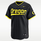 Jersey de béisbol universitario Nike Limited para hombre Oregon