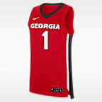 Georgia Bulldogs Replica Men's Nike College Basketball Jersey
