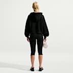 Nike Studio Fleece Medium Weight  Women's Oversized Cropped Full-Zip Sweatshirt