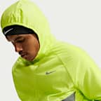 Veste de running d'hiver déperlante Therma-FIT Nike Miler pour homme