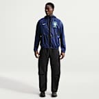 Chamarra Anthem de fútbol Nike Dri-FIT para hombre de Brasil