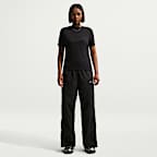 Nike Sportswear Women's Slim Short-Sleeve Burnout Logo Top