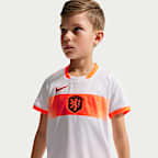 Netherlands 2026 Stadium Away Younger Kids' Nike Football Replica 3-Piece Kit
