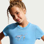 Playera para niña talla grande Nike Sportswear