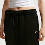 Nike Studio Fleece Medium Weight Women's High-Rise Oversized Cuffed Trousers
