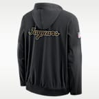 Jacksonville Jaguars Rivalries Collection Sideline Anorak Men's Nike NFL 1/2-Zip Hooded Jacket