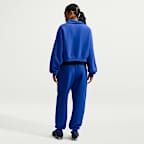 Nike Studio Fleece zware oversized damesjoggingbroek met hoge taille
