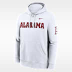 Alabama Sideline Club Men's Nike College Pullover Hoodie