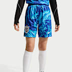England 2026/27 Stadium Goalkeeper Big Kids' Nike Dri-FIT Soccer Replica Shorts