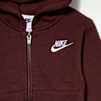 Conjunto de dos piezas Club con cierre completo para bebé (12 a 24 meses) Nike