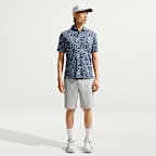Nike Par Men's Dri-FIT Tartan Camo Print Golf Polo