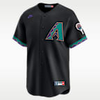 Randy Johnson Arizona Diamondbacks Cooperstown Men's Nike Dri-FIT ADV MLB Limited Jersey