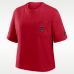 Georgia Legacy Pocket Boxy Women's Nike College T-Shirt