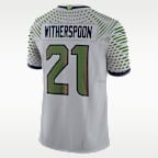 Jersey Nike Dri-FIT de la NFL Limited para hombre Devon Witherspoon Seattle Seahawks Rivalries Collection