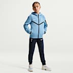 Sweat à capuche et zip Nike Football Tottenham Hotspur Tech Fleece pour ado (garçon)