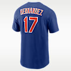 Playera Nike de la MLB para hombre Keith Hernandez New York Mets Cooperstown 40th Anniversary