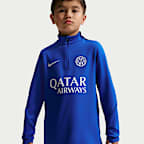 Inter Milan Strike Older Kids' Nike Dri-FIT Football Knit Drill Top