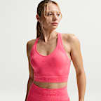 Camiseta de tirantes Dri-FIT cropped para mujer Nike Pro Seamless