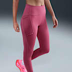 Leggings de correr de tiro alto de 7/8 con bolsillos para mujer Nike Swift