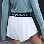 Nike Pro Big Kids' (Girls') Dri-FIT 2-in-1 Shorts