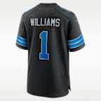 Jameson Williams Detroit Lions Men's Nike NFL Game Jersey