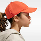 나이키 드라이 핏 클럽 키즈 언스트럭처드 메탈 스우시 캡