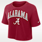Alabama Athletic Prep Arch Women's Nike Dri-FIT College Cropped T-Shirt