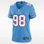 Jeffery Simmons Tennessee Titans Women's Nike NFL Game Jersey