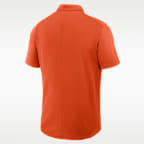 Clemson Primetime Victory Primary Logo Men's Nike Dri-FIT College Polo