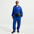 Nike Studio Fleece zware oversized damesjoggingbroek met hoge taille