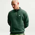Nike Sportswear Club Men's 1/2-Zip Fleece Top