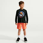 Nike Little Kids' Dri-FIT Graphic Long-Sleeve T-Shirt