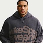 Sudadera con gorro sin cierre de tejido Fleece Nike Solo Swoosh